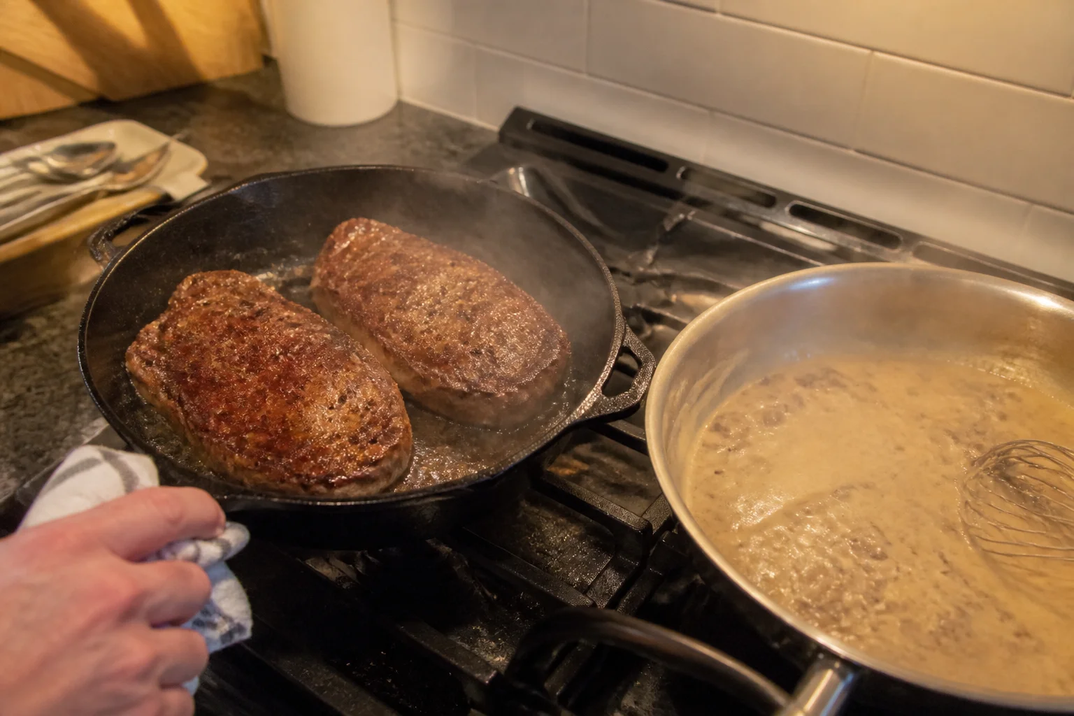 Cast Iron vs Nonstick vs Stainless: The 3-Pan Answer